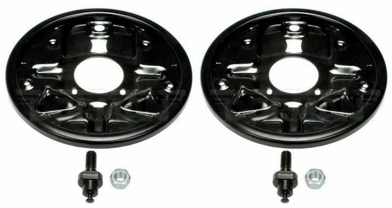 82-92 CAMARO Z28 FIREBIRD TA REAR DRUM BRAKE BACKING PLATE SHIELD set 2 13867-2