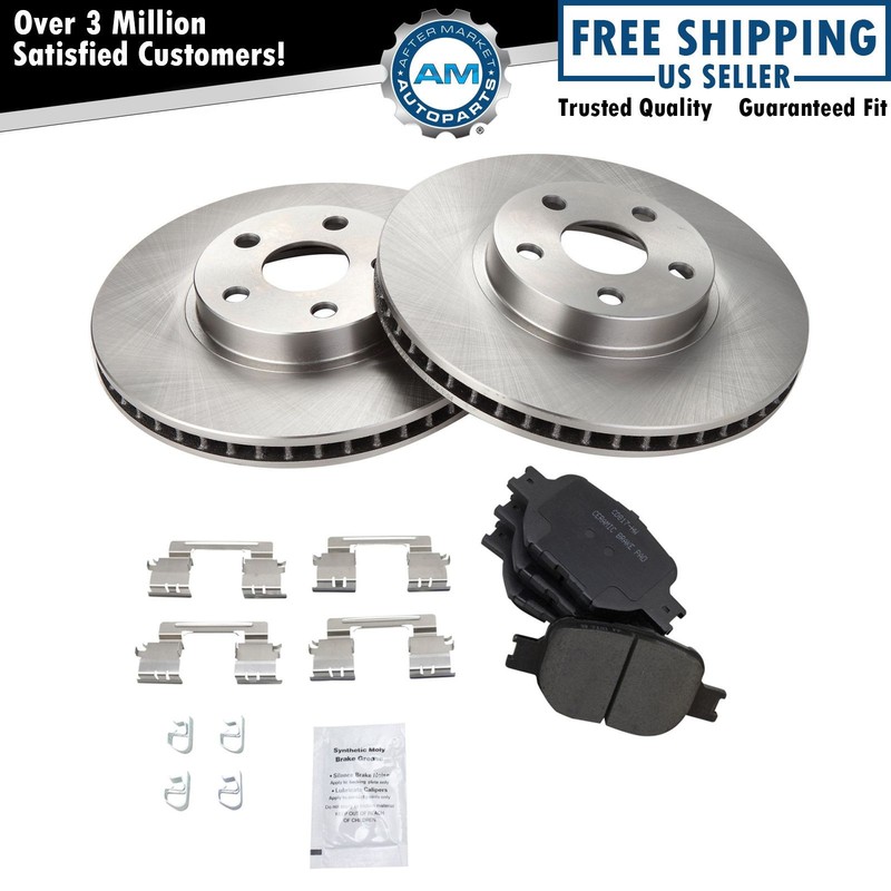 Front Premium Posi Ceramic Brake Pad & Rotor Kit for Toyota Celica tC