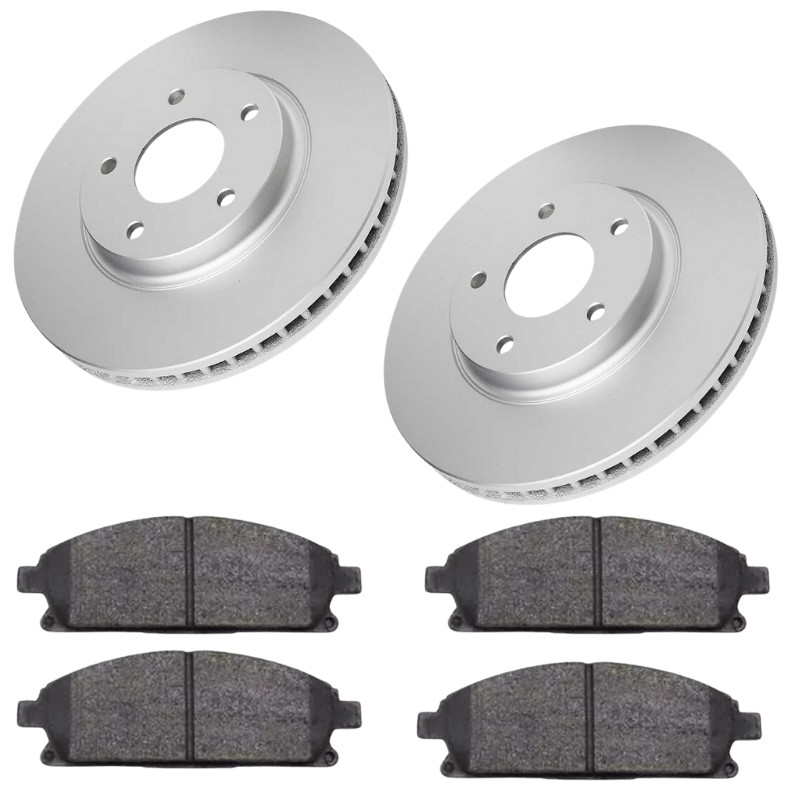 Front Brake Discs & Pads For Nissan Elgrand E52 2010-2019