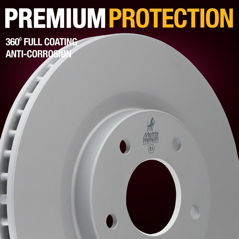 Front Disc Brake Rotor For 08-13 Nissan Rogue 14-15 Rogue Select 07-12 Sentra gallery