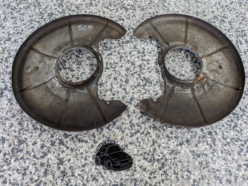 Mazda Miata 2001-2005 Rear Brake Shields Sport
