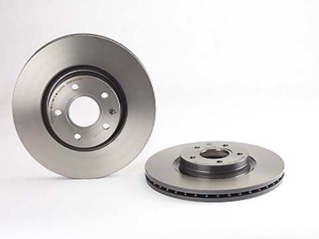 Front Brembo Brake Rotor fits Volvo S40 2004-2011 17VTXDWK