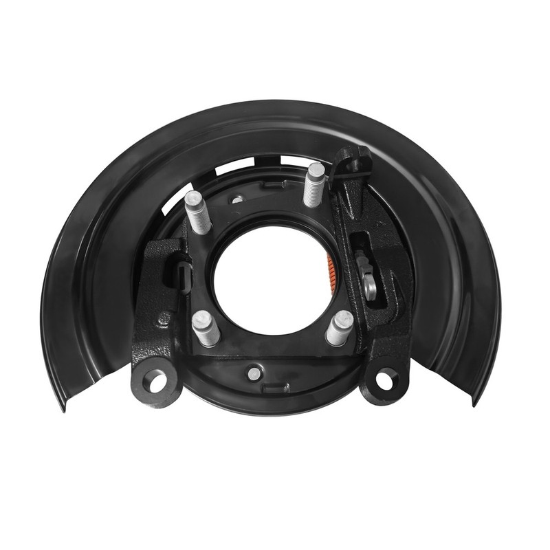 Set of 2 Rear LH or RH Parking Brake Assy Backing Plate for 1999-2004 Ford F-250 gallery