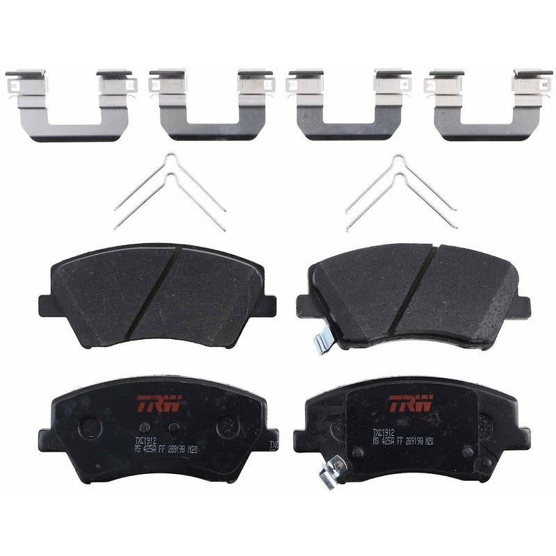 TXC1912 TRW Brake Pad Sets 2-Wheel Set Front for Kia Niro Hyundai Ioniq Elantra