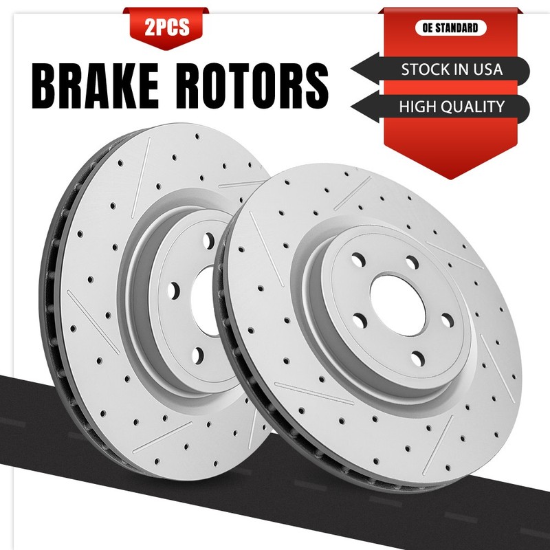 380mm Front Drilled Disc Brake Rotor for Dodge Durango Jeep Grand Cherokee