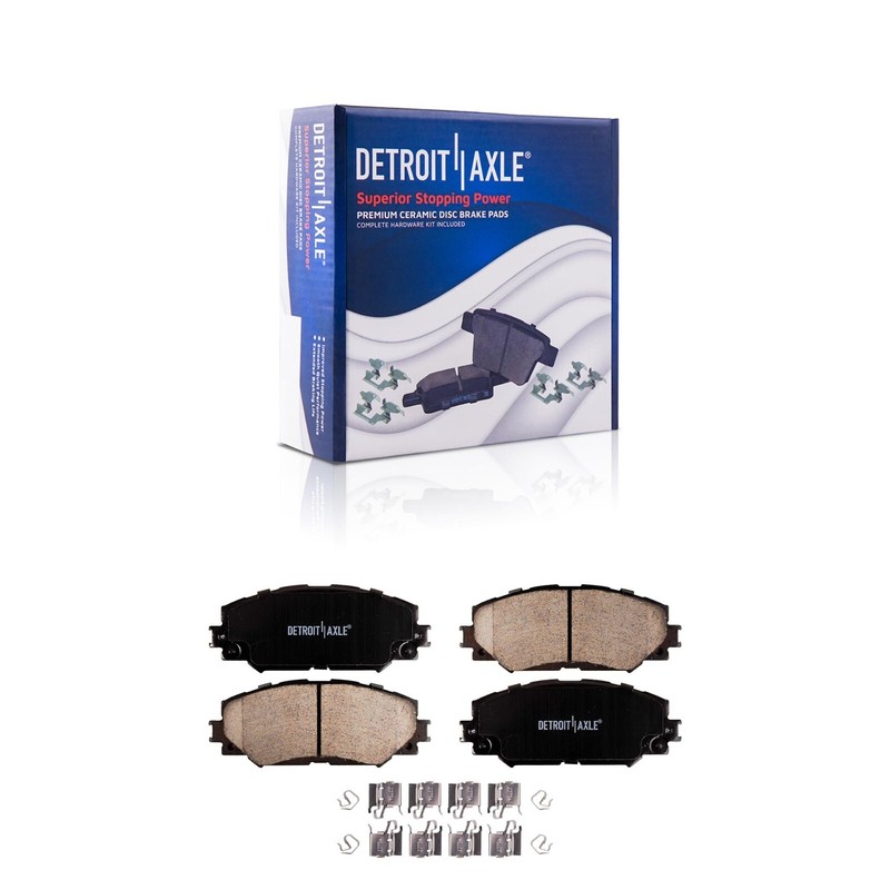 Front Rear Drilled Slotted Brake Rotors Brake Pads for Toyota Matrix Vibe Brakes gallery