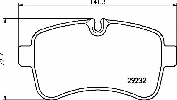 MINTEX Rear BRAKE DISCS + PADS for IVECO DAILY Chassis 40C14 40C14/P 2007-2011 gallery