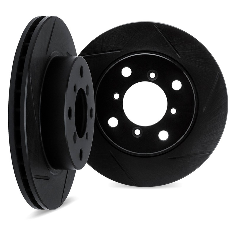 For Peugeot 405 1989-1991 DFC Premium Slotted Front Brake Rotors