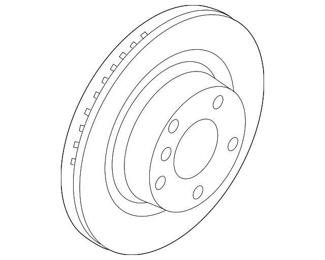 Genuine BMW Rotor 34-20-7-889-667