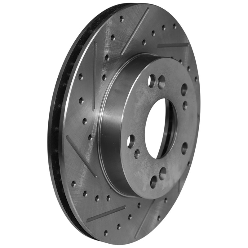 2x Front Drilled Brake Rotor for Honda Civic 2004-2011 CR-Z 2011-2015 Acura RSX gallery