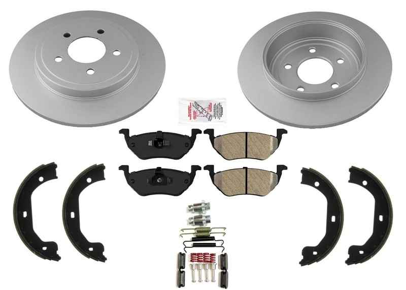 Rr Improved Performance Disc Brake Rotors Brake Pads For Ford Escape 2005-2009
