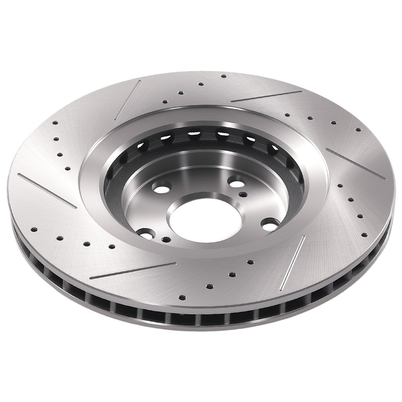 Front Disc Brake Rotors with Pads for Toyota Highlander 2008-2019 S31511 D1324 gallery