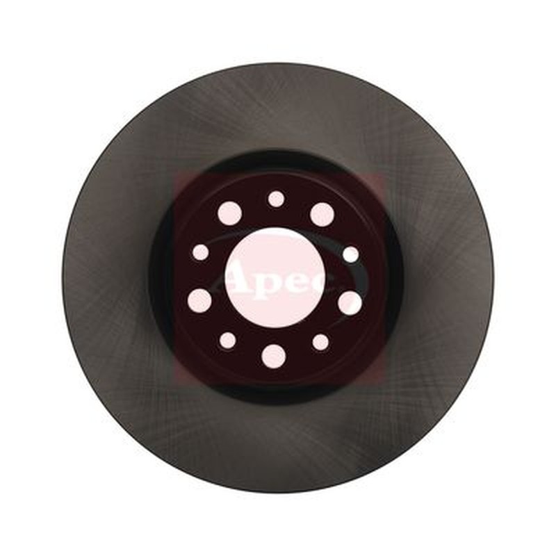 Apec Red Vented Brake Disc – DSK4220 – Fits Tesla Rear – OE Matching Quality