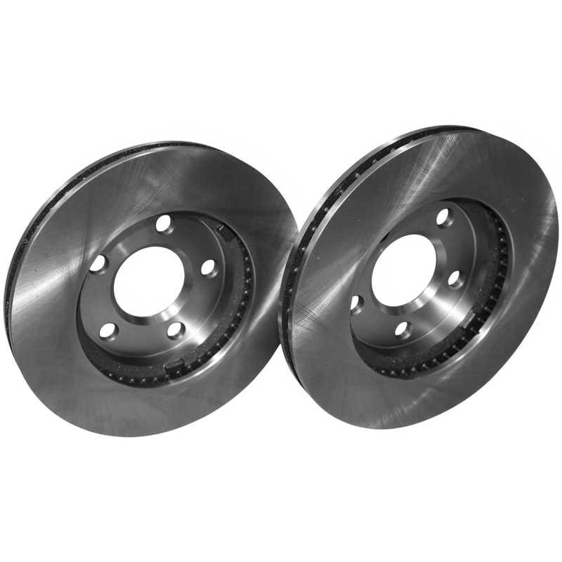 Front Disc Brake Rotors for Chevy Classic Malibu Pontiac Grand Am 1997-2005 Pair gallery
