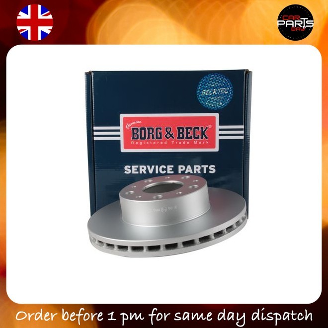 BRAKE FOR PEUGEOT BOXER DISCX2 BORG & BECK FRONT