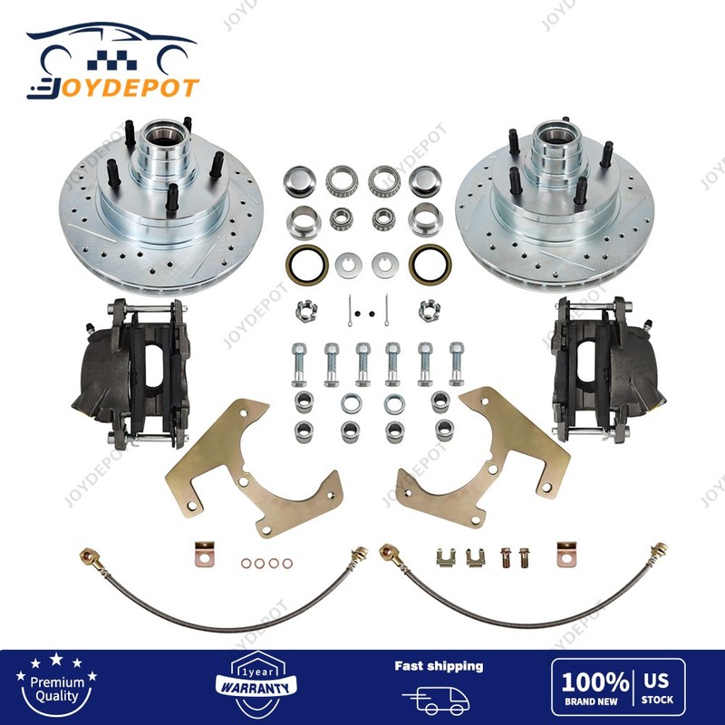 5 x 5-1/2″ Deluxe Disc Brake Kit for 1948 1949 1950 1951 – 1956 Ford F1 Half Ton