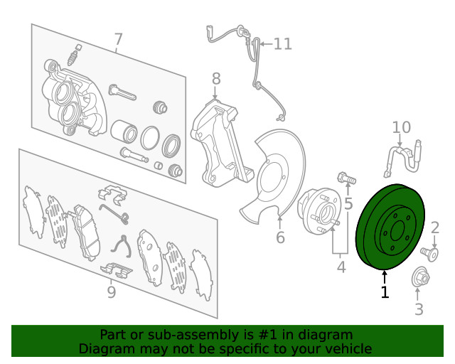 Genuine GM Rotor 85513893 gallery