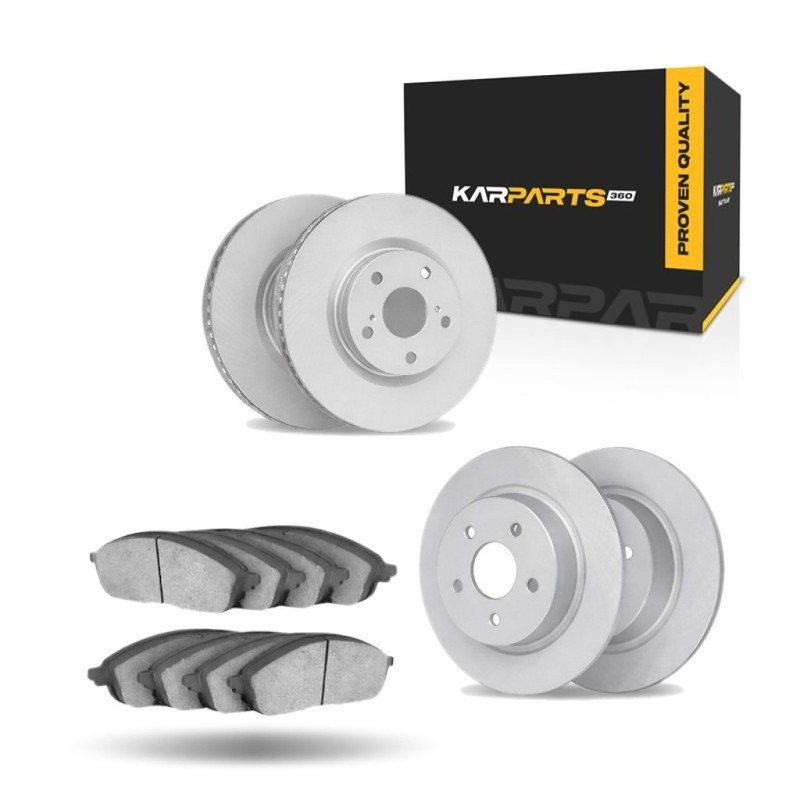 For Ford Explorer Sport 2001 2002 Brake Rotors Set Front And Rear | Vented