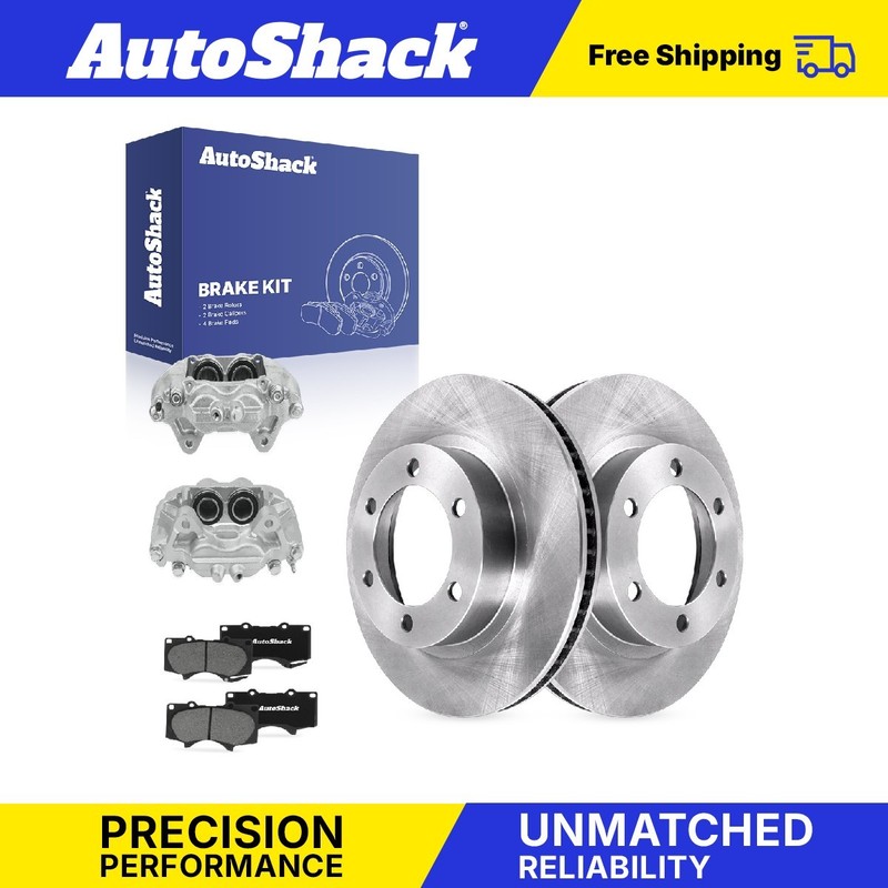 Front Brake Rotors Ceramic Pads Calipers for Toyota, Tacoma 2005-2023