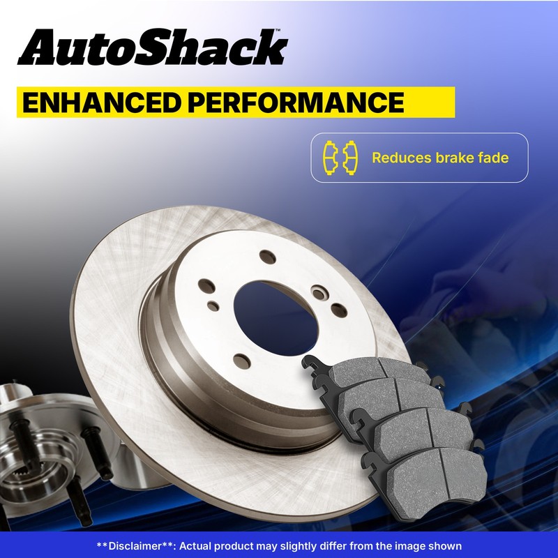 Front Rear Brake Rotors Pads Wheel Hub Kit for Toyota, 4Runner 2003-2009 gallery