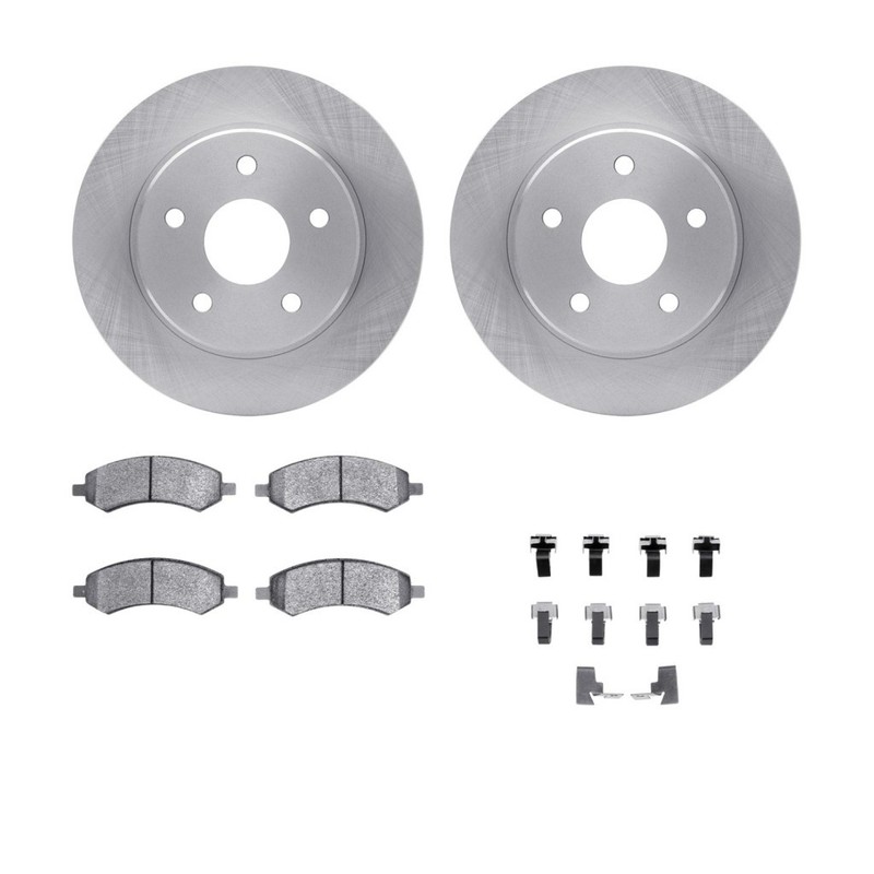 For Ram 1500 2011-2018 Brake Set - With Brake Pads gallery