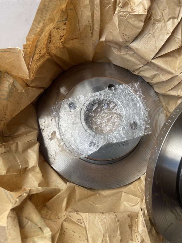 Ford Fiesta Mk4 Mk5 Front Brake Discs Pair Genuine OEM 1112542 96FX1125A1B gallery