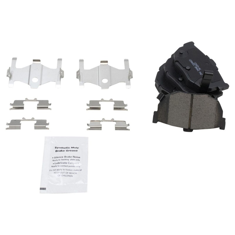 Rear Premium Ceramic Disc Brake Pad & Rotor Kit w/Chemicals for Kia Spectra gallery