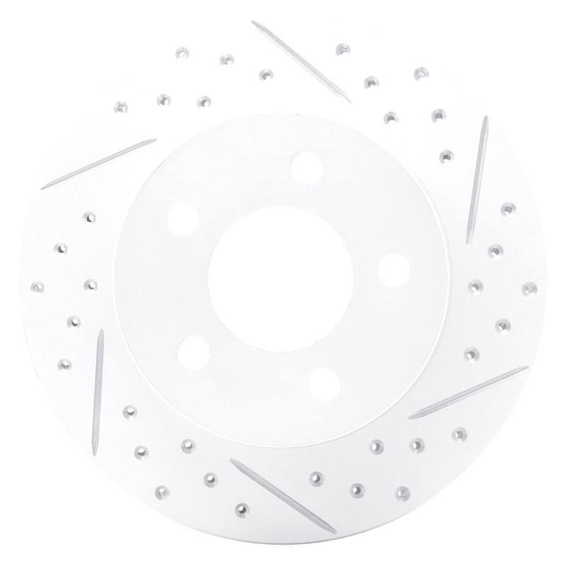For Jeep Grand Cherokee 93-98 Brake Rotor DFC Drilled & Slotted Front Passenger