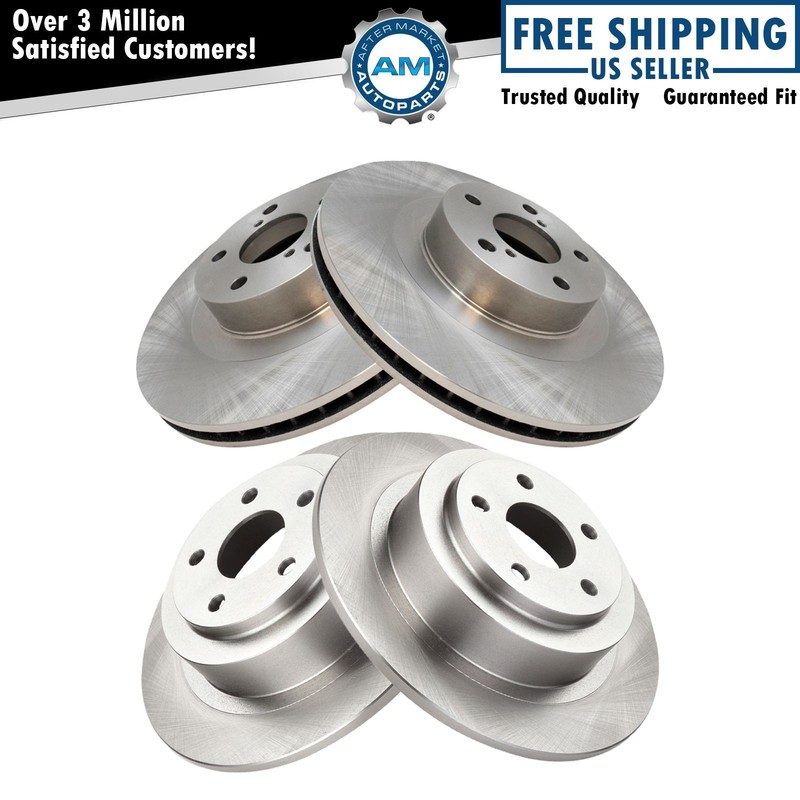 Brake Rotor Set Fits 2003-2006 Subaru Baja 2001-2004 Legacy Outback