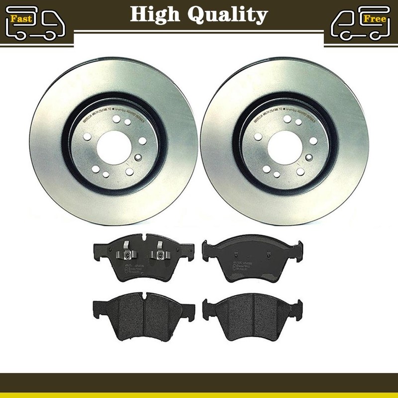 Front Disc Brake Pads Disc Rotors Fits Mercedes-Benz ML320 3.0L