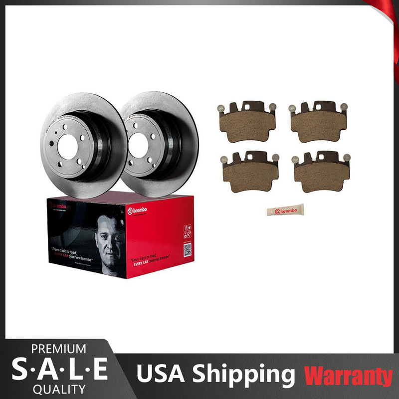 Brembo Front Brake Kit 330mm Disc Rotors Ceramic Pads For Porsche 911 2001-2005