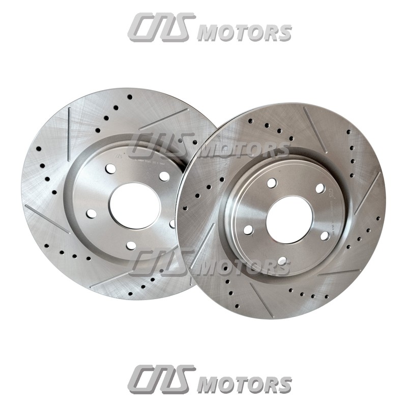 12.99" Front Drilled Rotors 53068 For Ram C/V 2012-2015 gallery
