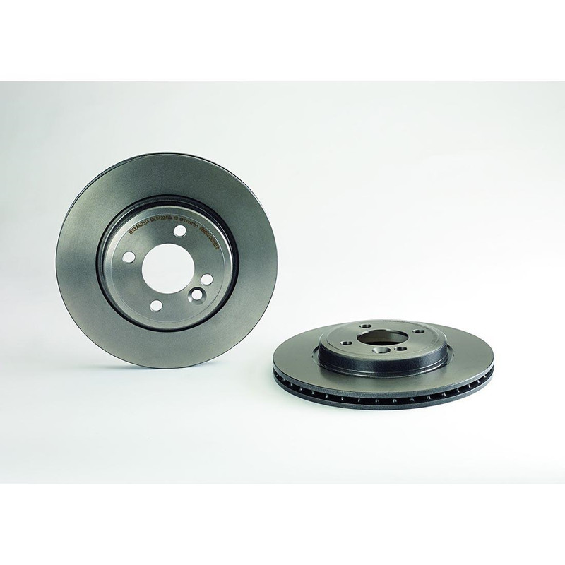 Fits 2002-2004 Mini Cooper Front Rear Kit Brake Rotors Ceramic Brake Pads Brembo gallery