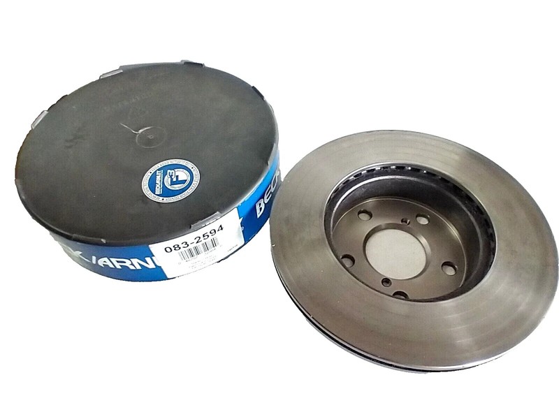 PAIR Disc Brake Rotor OE Equivalent Front, 5-Lug BECK/ARNLEY 083-2594 gallery