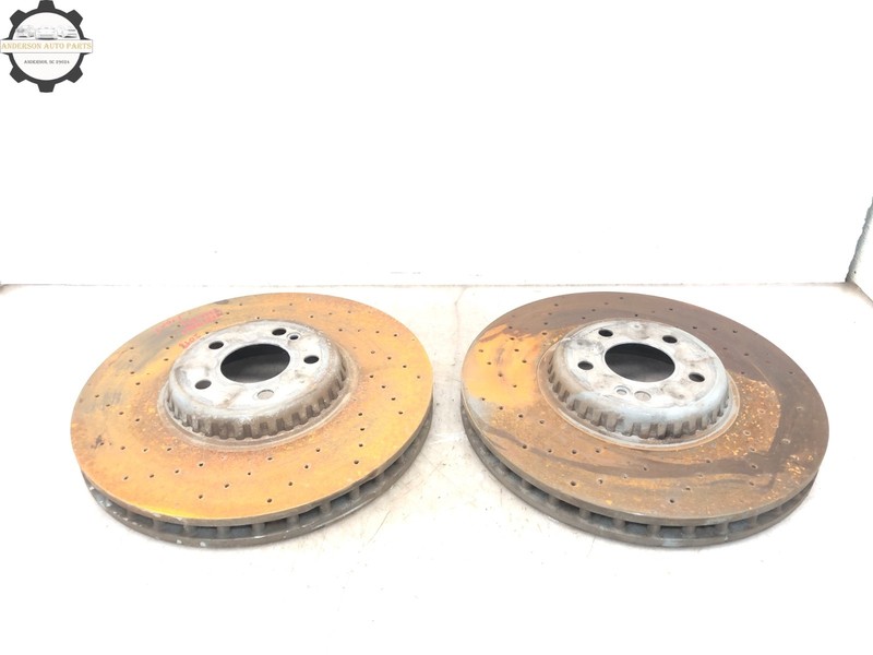 2017-2020 MERCEDES E300 W213 E-CLASS RWD FRONT BRAKE DISC ROTOR SET X2 OEM #NOTE gallery