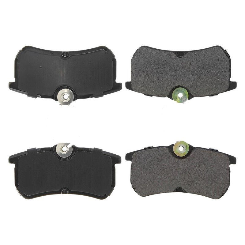 Front Vented & Rear Solid Disc Brake Rotors With Pads For Ford Focus 04-00 gallery