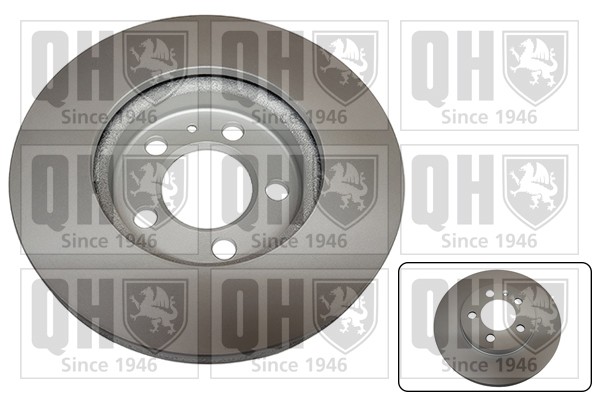 2x Brake Discs Pair Vented fits VW POLO Mk6 1.0 Front 2017 on 256mm Set QH New gallery