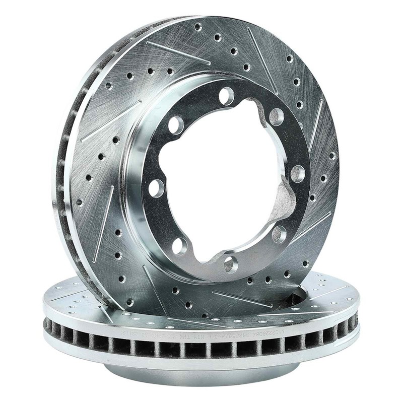 Brake Discs 2-Wheel Set Front 4WD Standard Cab Pickup for Chevy Ram Truck K3500 gallery