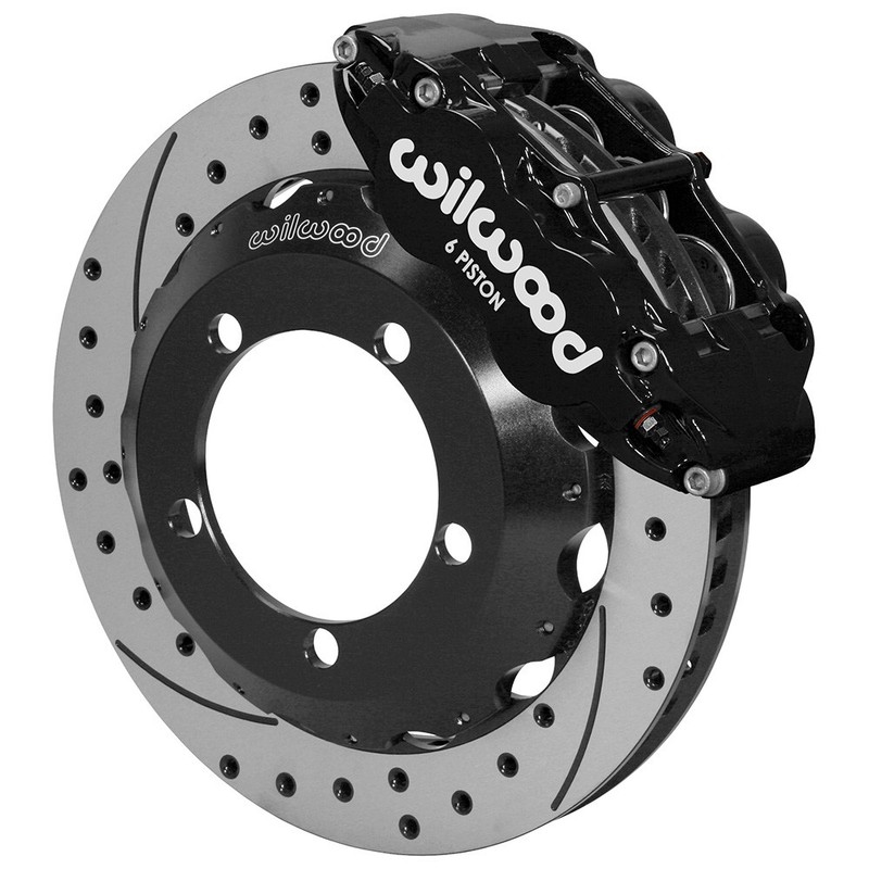Wilwood 140-13305-D FNSL4R Front Disc Brake Kit, 1976-77 Fits Ford Bronco