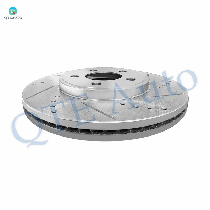 Front Drilled Slotted Brake Rotors 305.2mm For 2003-2011 Mercury Grand Marquis gallery