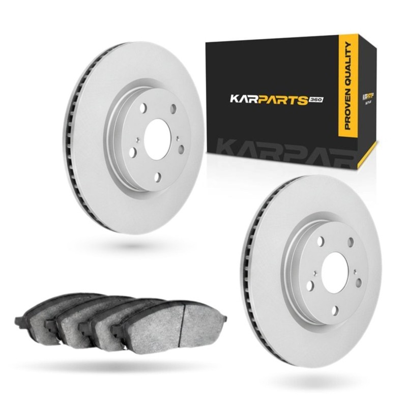 For BMW 330i/330i xDrive 2016-2018 Brake Rotor Set | Vented Type | Vented Type