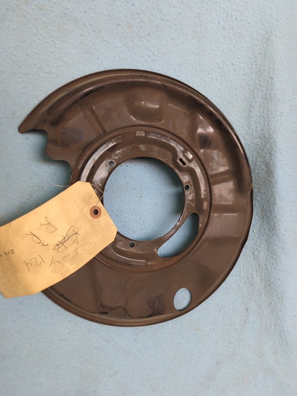 Mercedes W124 RR Brake Backing Plate