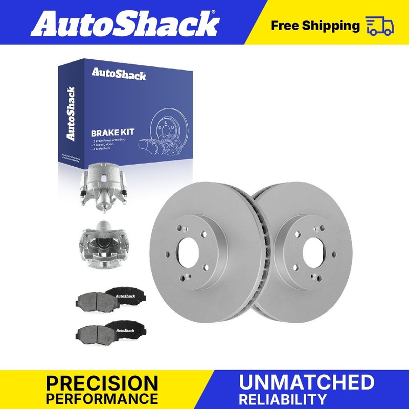 Front Brake Rotors Ceramic Pads Calipers for Honda, Accord 2003-2005