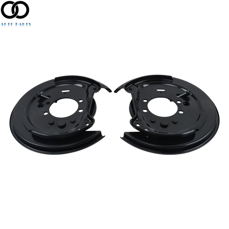 For Subaru Legacy 2000-2009 Outback Baja Rear Left & Right Brake Dust Shield Set gallery