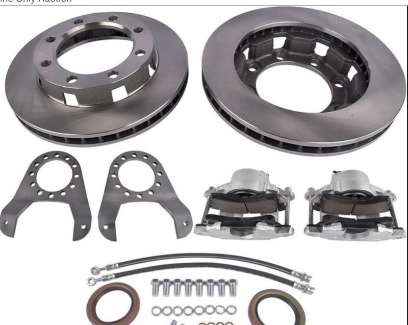 14 Bolt Complete Disc Brake Conversion Kit 10.5 SRW For 1973-1988 GM Disk Brakes gallery