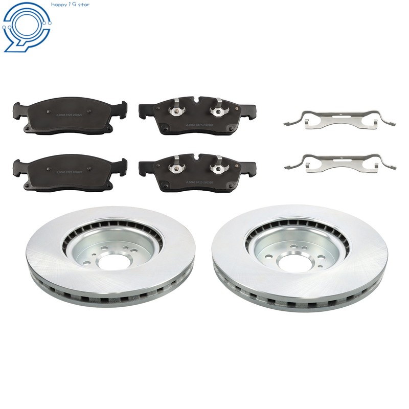 6x Front Disc Brake Rotors & Ceramic Brake Pads For Benz W166 ML250 ML350 GLE350 gallery