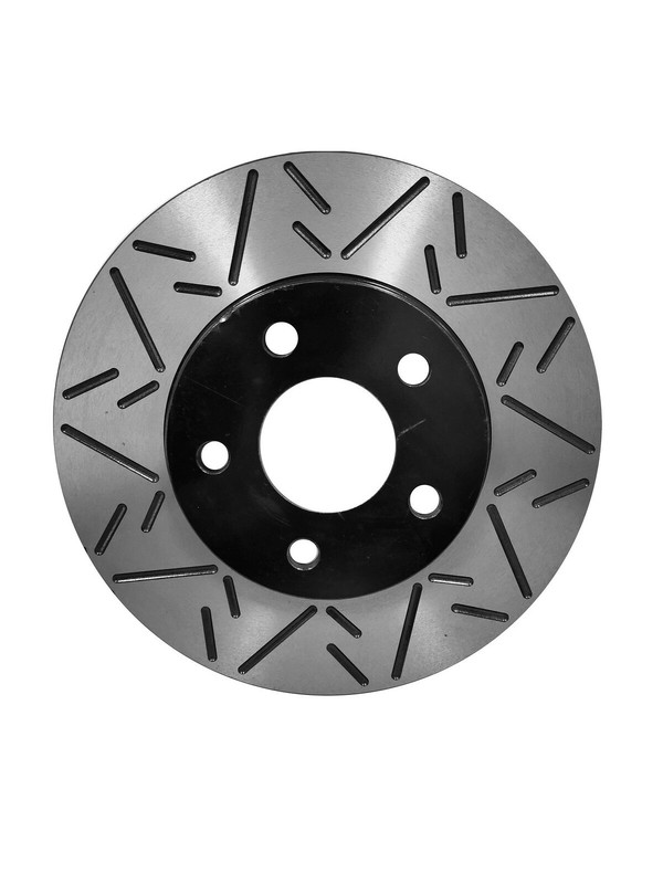 Duraplus Rear Coat F-Slot Brake Rotors Ceramic Pads ESF-53067x-CRD1053