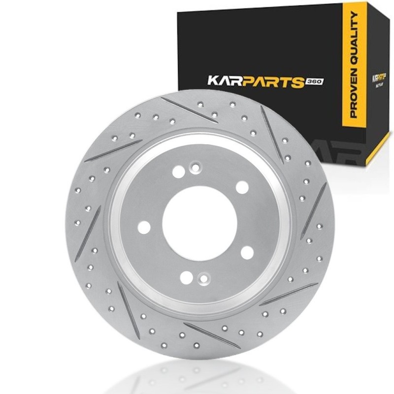 For Kia K4 2025-2026 Brake Rotor Rear | 76 millimeters Center Hole Diameter