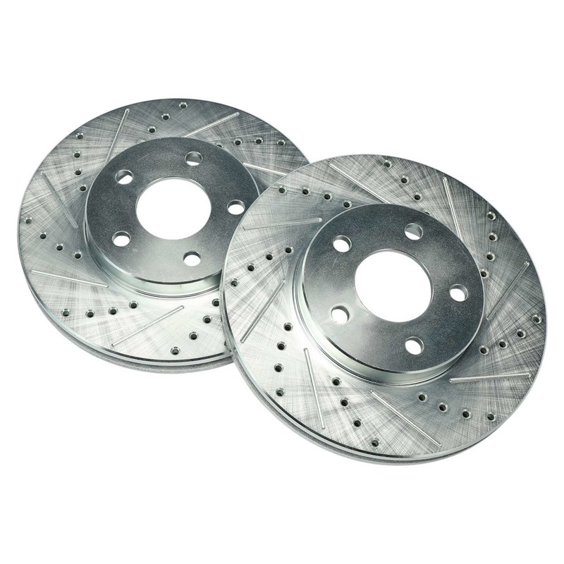 Brake Discs 2-Wheel Set Front for Chevy Chevrolet Cobalt Pontiac G5 2007-2009