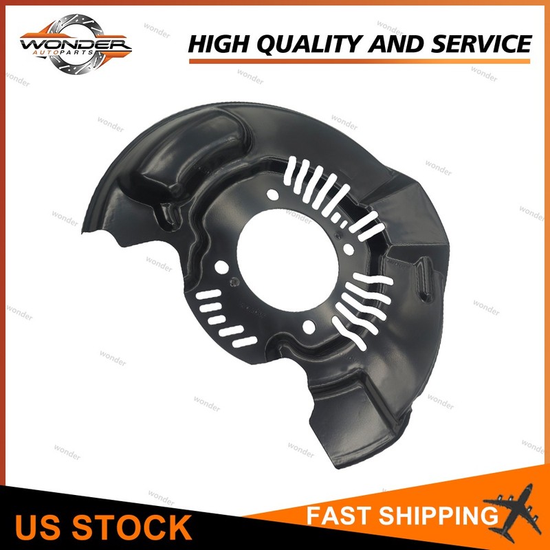 Front Left Brake Dust Shield 47782-04050 47782-04040 For Toyota Tacoma 2005-2023